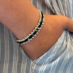 Facetgeslepen armband met glazen kralen, Overige materialen, Sarahberlemont@outlook.com, Belgique, Nieuw