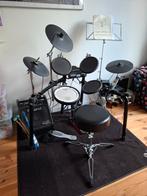 Drumstel roland TD-4 compleet met versterker, kruk, mat..., Muziek en Instrumenten, Ophalen, Zo goed als nieuw, Roland