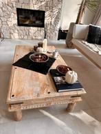 Salon tafel Maison Du Monde, Ophalen, Gebruikt, 100 tot 150 cm, Indishe tafel Gandhi van mangohout