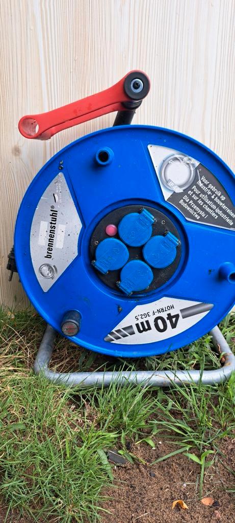 Kabelhaspel Brennenstuhl, Doe-het-zelf en Bouw, Elektriciteit en Kabels, Zo goed als nieuw, Ophalen