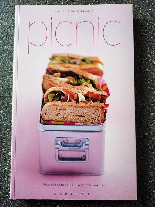Livre de recettes "Picnic" d'Isabel Brancq-Lepage, Boeken, Kookboeken, Zo goed als nieuw, Overige typen, Europa, Ophalen