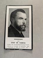 STAF DE CLERCQ 1942 !! Collaboratie , Gent, Verzamelen, Ophalen of Verzenden