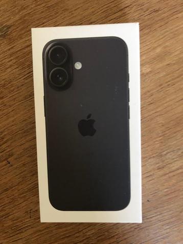 New iPhone 16 zwart 128 GB  beschikbaar voor biedingen