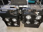 blinder 4 way 2 stuks in kist, Muziek en Instrumenten, Licht en Laser, Ophalen, Gebruikt