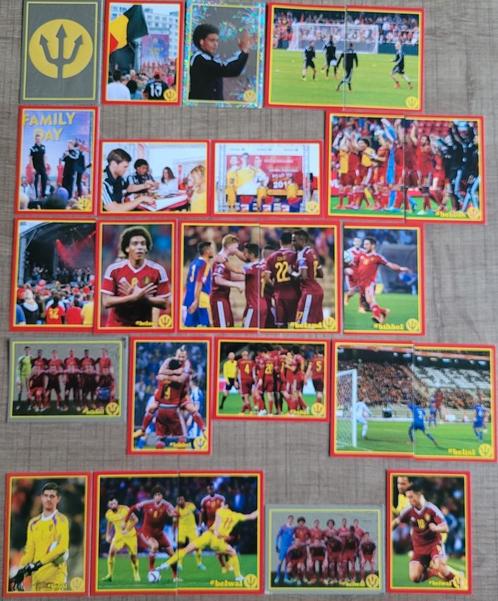 154 Panini stickers: Belgian Red Devils, Verzamelen, Sportartikelen en Voetbal, Zo goed als nieuw, Poster, Plaatje of Sticker