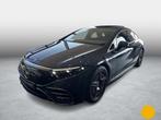 Mercedes-Benz EQS 350 AMG LINE + PANORAMISCH DAK + SURROUND, Automaat, Blauw, 90 kWh, Berline