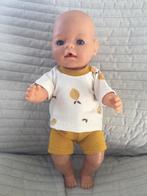 155. Babyborn: Nieuw ecru T-shirt met citroentje + broekje, Ophalen of Verzenden, Nieuw, Babypop