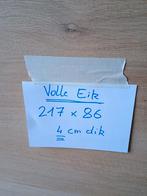 Vol eiken werkblad, Ophalen of Verzenden, Eiken