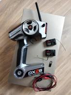 Spektrum DX2S 2,4GHz zenderset + 2x SR300 DSM, Enlèvement ou Envoi, Utilisé, Pièce