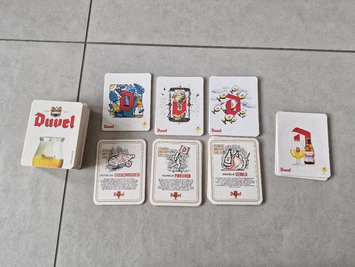 Duvel bierviltjes €0,10 per stuk of €3 voor alles, Verzamelen, Biermerken, Viltje(s), Duvel, Ophalen of Verzenden