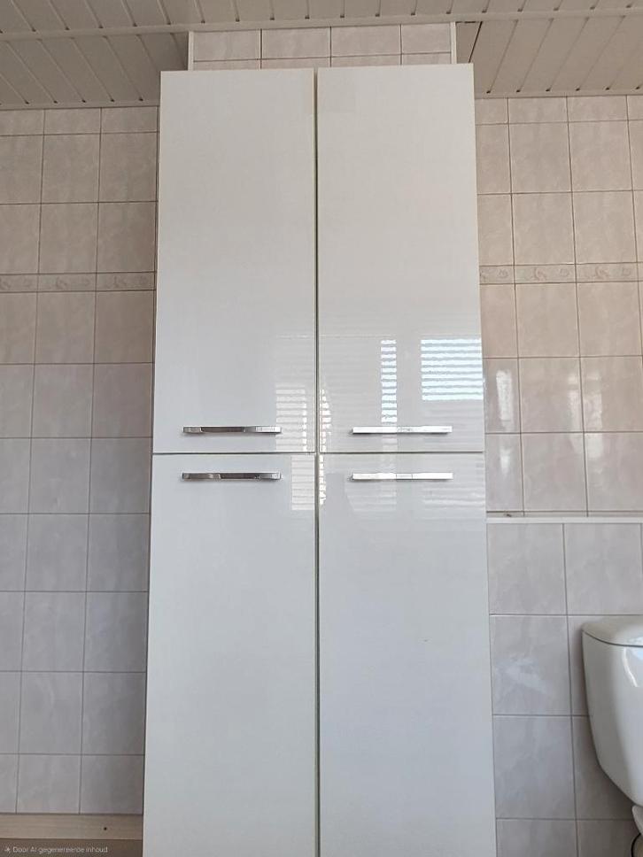 Badkamermeubels, Huis en Inrichting, Badkamer | Badkamermeubels, Gebruikt, Spiegelkast, Ophalen