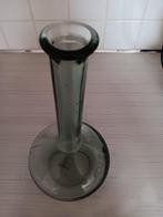 Dikke zware glazen vaas H  56 cm, Antiek en Kunst, Ophalen