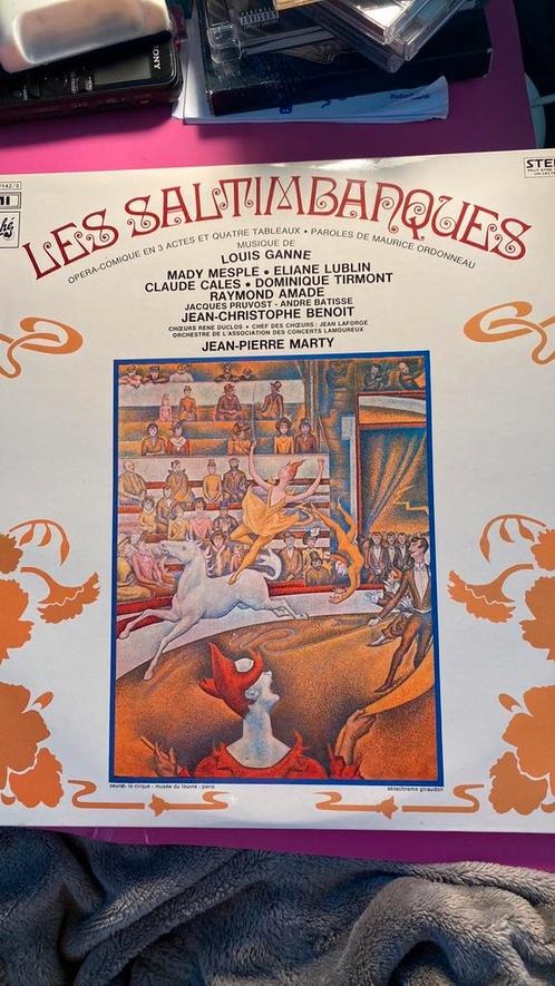 2XLP KOMISCH OPERA “Les Saltimbaques” ! 4 KOPEN 2 GRATIS !!, Cd's en Dvd's, Vinyl | Klassiek, Ophalen of Verzenden