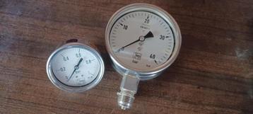 Pressiometer en vacuummeter