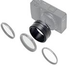 Adapterring voor Ricoh GRIII en GRIIIx voor uv filter of GT2, Audio, Tv en Foto, Foto | Filters, Ophalen, Zo goed als nieuw