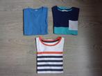 3 jongens t - shirtjes. Maat 122-128, Kinderen en Baby's, Kinderkleding | Maat 122, Ophalen of Verzenden, Gebruikt, Jongen, Shirt of Longsleeve