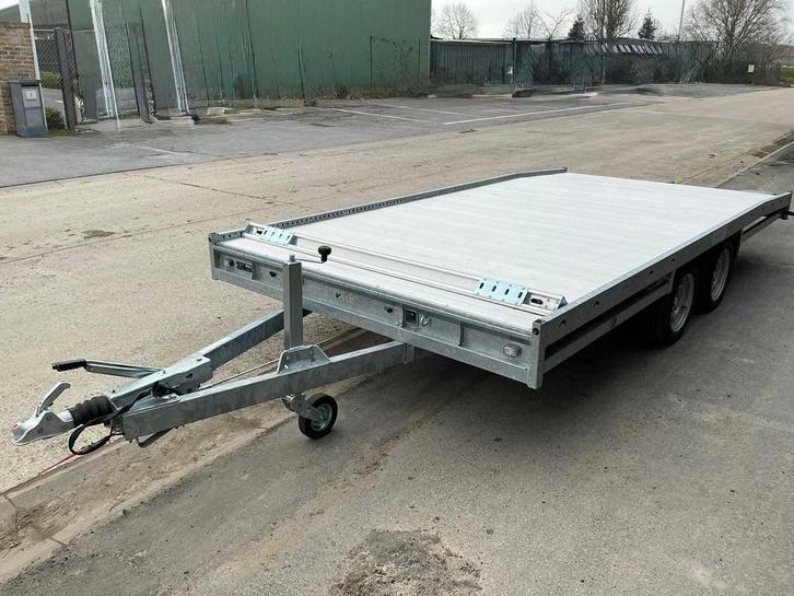 Hulco Carax-2 Autotransporter aanhangwagen, Auto diversen, Aanhangers en Bagagewagens, Gebruikt