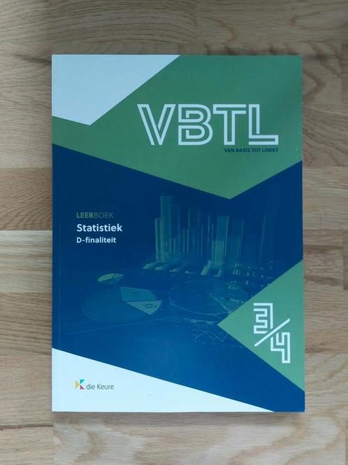 VBTL 3/4 – Leerboek Statistiek D-finaliteit, Boeken, Schoolboeken, Nieuw, Wiskunde A, ASO, Ophalen of Verzenden