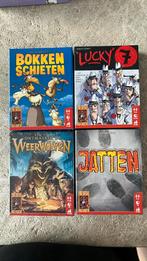 Spelletjes: Bokken schieten , Lucky7, Jatten, Weerwolven, Ophalen of Verzenden, Zo goed als nieuw