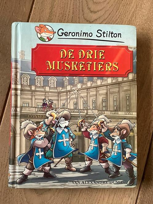Geronimo Stilton - De drie musketiers, Livres, Livres pour enfants | Jeunesse | Moins de 10 ans, Utilisé, Fiction général, Enlèvement ou Envoi