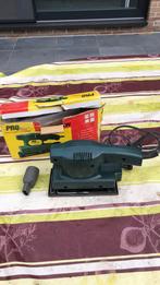 Vlakschuurmachine  pro plus high power tools 135W, Doe-het-zelf en Bouw, Ophalen, Gebruikt, Minder dan 600 watt, Vlakschuurmachine