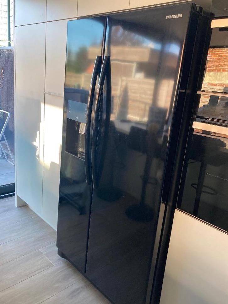 Vrijstaande Amerikaanse Koelkast, Elektronische apparatuur, Koelkasten en IJskasten, Zo goed als nieuw, Met aparte vriezer, 200 liter of meer