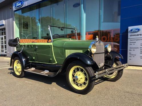 Ford M 1929 Model A Phaeton, Auto's, Oldtimers, Bedrijf, Te koop, Lederen bekleding, Open dak, Ford, Benzine, Cabriolet, 4 deurs