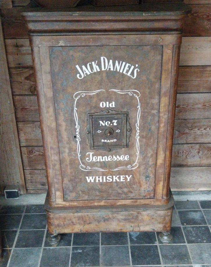 Jack daniels brandkast safe, Huis en Inrichting, Brandblussers en Brandkasten, Brandkast, Ophalen of Verzenden