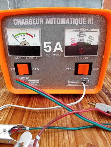 Chargeur batterie automatique 6v et 12v