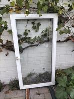 meranti raamvleugel dubbel glas b 81cm x h 153cm, Doe-het-zelf en Bouw, Ophalen, Gebruikt, Gevelraam of Ruit, Dubbelglas