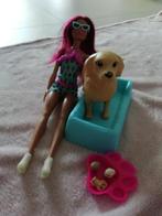 Barbie pop hond en puppy's, Kinderen en Baby's, Speelgoed | Poppen, Zo goed als nieuw, Ophalen, Barbie