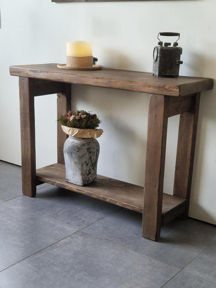 Unieke muurtafel Handgemaakt, Huis en Inrichting, Tafels | Statafels, Nieuw, Ophalen