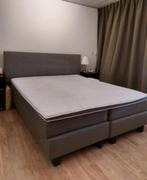 bed kan bezorgd worden 160x200 inzgs complete boxspring bed, Ophalen of Verzenden, Gebruikt, 200 cm, 160 cm