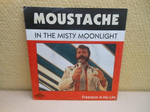 Vinyl Single - Moustache - In the misty moonlight - Freedom, CD & DVD, Vinyles Singles, Single, Enlèvement