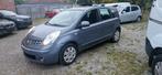 NISSAN NOTE 1.4 BENZINE AIRCO 1 EIGENAAR GOEDE STAAT, Auto's, Nissan, Voorwielaandrijving, Stof, Zwart, 4 cilinders