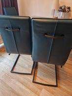 3 blauwe stoelen Brugge, Huis en Inrichting, Stoelen, Ophalen