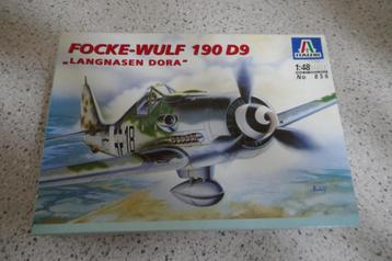 Focke- Wulf 190D9 1/48 Italeri MIB beschikbaar voor biedingen