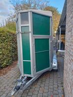 Paardentrailer 1,5 paard, Dieren en Toebehoren, Ophalen, Gebruikt, Hout, 1½-paards trailer