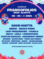 2 billets Francofolies, Tickets & Billets, Concerts | Autre, Juin