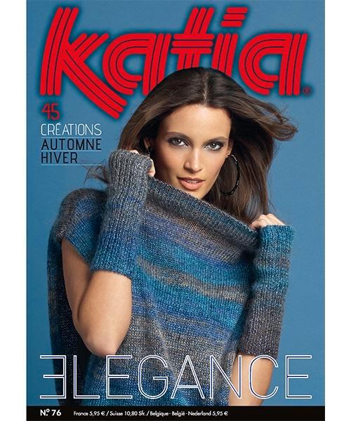 KATIA Elégance Automne/Hiver numéro 76, Hobby en Vrije tijd, Breien en Haken, Nieuw, Breien, Patroon of Boek, Ophalen of Verzenden