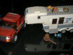 LEGO auto met caravan, Comme neuf, Ensemble complet, Enlèvement, Lego