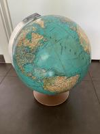 Vintage grote wereldbol, Huis en Inrichting, Woonaccessoires | Wereldbollen, Ophalen, Zo goed als nieuw