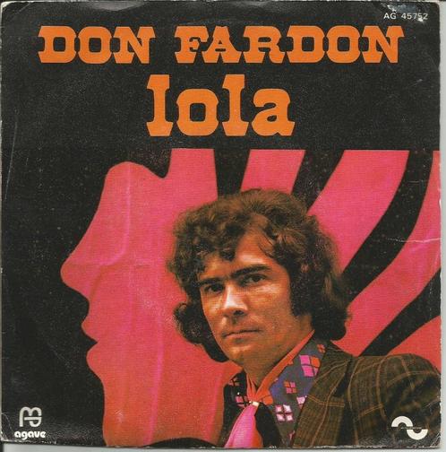 Don Fardon - Lola (Cover !)  / Riverboat, Cd's en Dvd's, Vinyl Singles, Single, Pop, 7 inch, Ophalen of Verzenden