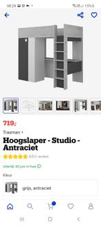 Hoogslaper 90200, Maison & Meubles, Chambre à coucher | Lits superposés & Lits mezzanines, 90 cm, Enlèvement, 200 cm, Lit mezzanine