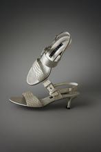 Elegante LORAC leren sandalen (maat 37½), Gedragen, Overige kleuren, Lorac, Sandalen of Muiltjes