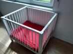 Baby park met inlegmatras, Kinderen en Baby's, Babyparken, Gebruikt, In hoogte verstelbaar, Ophalen, Vierkant