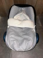 Maxi cosi volledig bekleed + familyfix, Ophalen, Gebruikt, Isofix, 0 t/m 13 kg