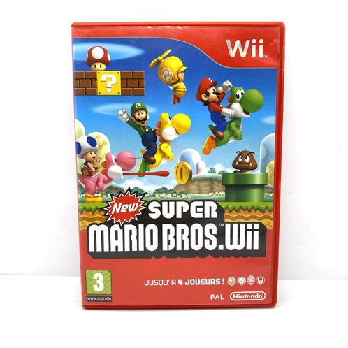 New Super Mario Bros Wii Nintendo Wii, Games en Spelcomputers, Games | Nintendo Wii, Zo goed als nieuw, Ophalen of Verzenden