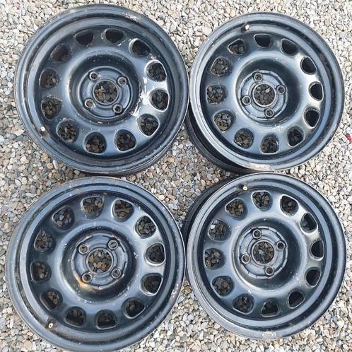 Golf 2 - MK2 G60 Stalen Velgen + Noodwiel, Auto-onderdelen, Banden en Velgen, Velg(en), 15 inch, Personenwagen, Gebruikt, Ophalen