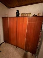 Garde robe vintage 4 portes, Avec porte(s), 150 à 200 cm, Comme neuf, Chêne